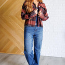 Already There Plaid Shacket