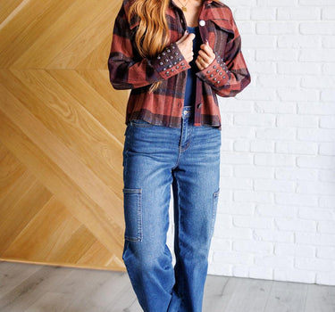 Already There Plaid Shacket