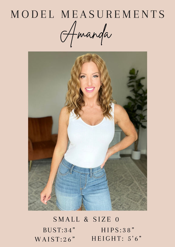 Classic Comfort V-Neck Top in Ash Jade Womens Tops   