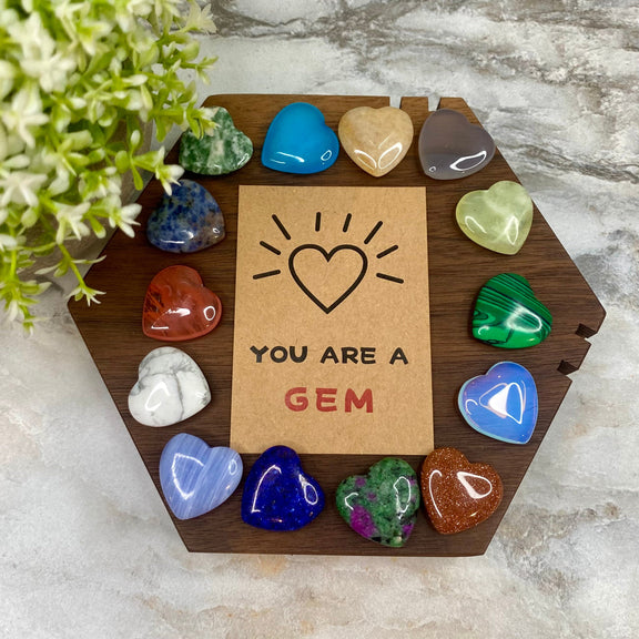 You Are A Gem - Card & Stone    