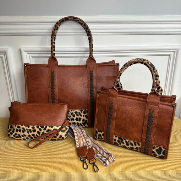 The Arizona Tote With Animal Print    