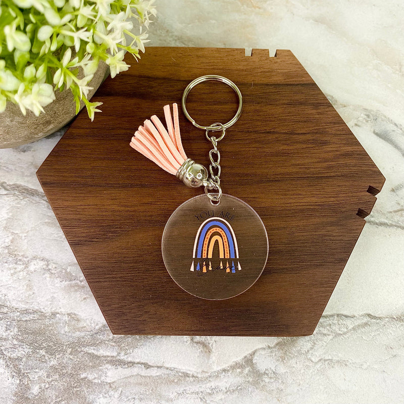 Drive to Thrive Motivational Keychains    