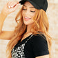 Basic Babe Ball Cap in Black Accessories   