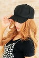 Basic Babe Ball Cap in Black Accessories   