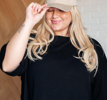 Basic Babe Ball Cap in Khaki