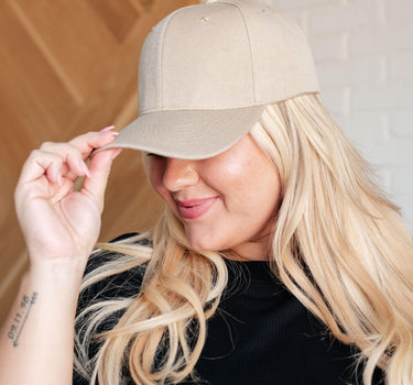 Basic Babe Ball Cap in Khaki