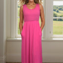 Begonia Beauty Maxi Dress