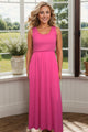 Begonia Beauty Maxi Dress - Three Mad Hatters Mercantile 