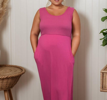 Begonia Beauty Maxi Dress