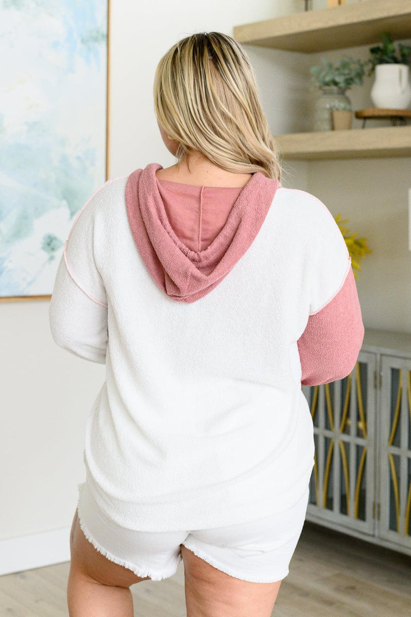 Best On The Block Color Block Hoodie - Three Mad Hatters Mercantile 