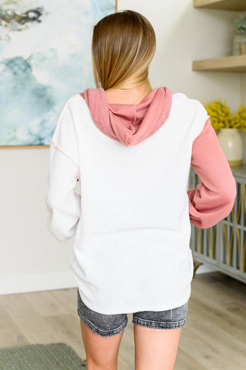 Best On The Block Color Block Hoodie - Three Mad Hatters Mercantile 