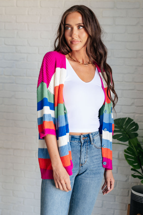 Bold Flirt Button Down Cardigan Layers   