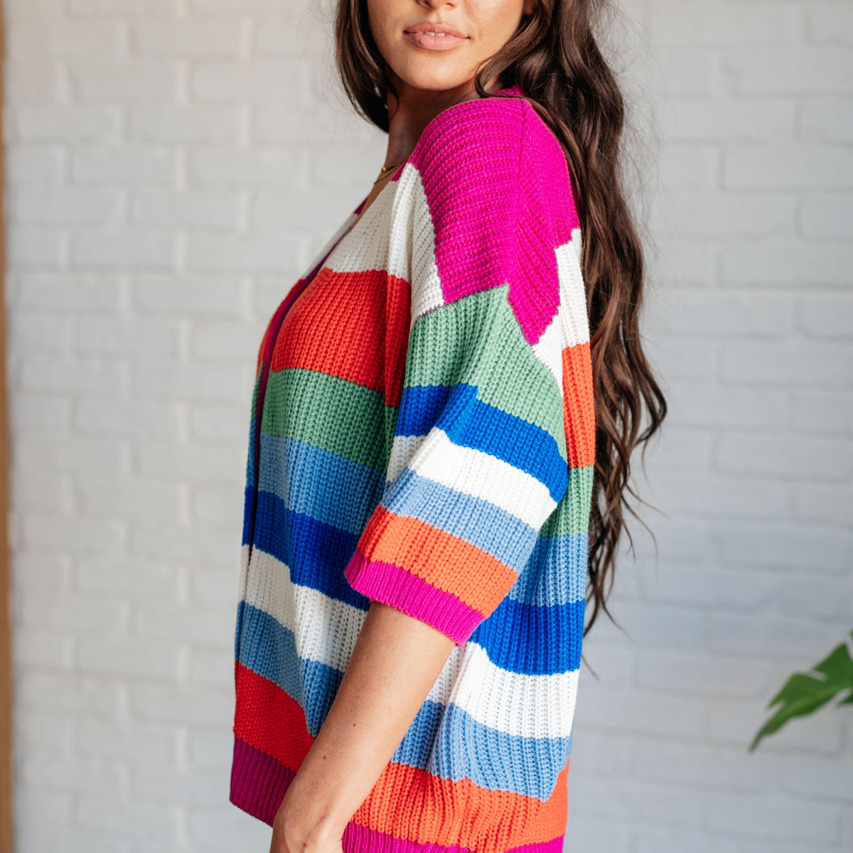 Bold Flirt Button Down Cardigan - Three Mad Hatters Mercantile 