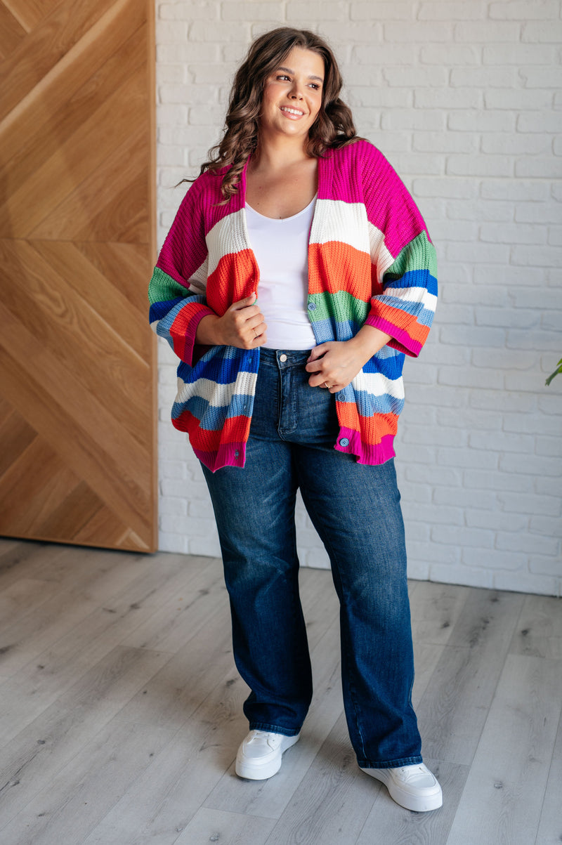 Bold Flirt Button Down Cardigan Layers   