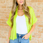 Bright Idea Button Down in Citrus Womens Tops   