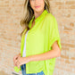 Bright Idea Button Down in Citrus Womens Tops   