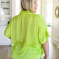 Bright Idea Button Down in Citrus Womens Tops   