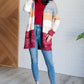Bring the Warmth Color Block Cardigan Layers   