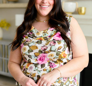 Call My Name or Walk On By Cowl Neck