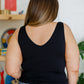 Carefree Seamless Reversible Tank in Black Tops   