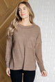 Casual Tuesday Ribbed Knit Sweater in Mocha Tops   