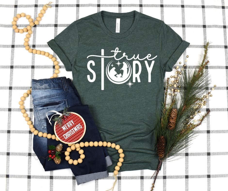 True Story Graphic Tee Womens Graphic T- Shirt   