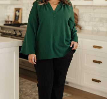 Climb On V-Neck Blouse