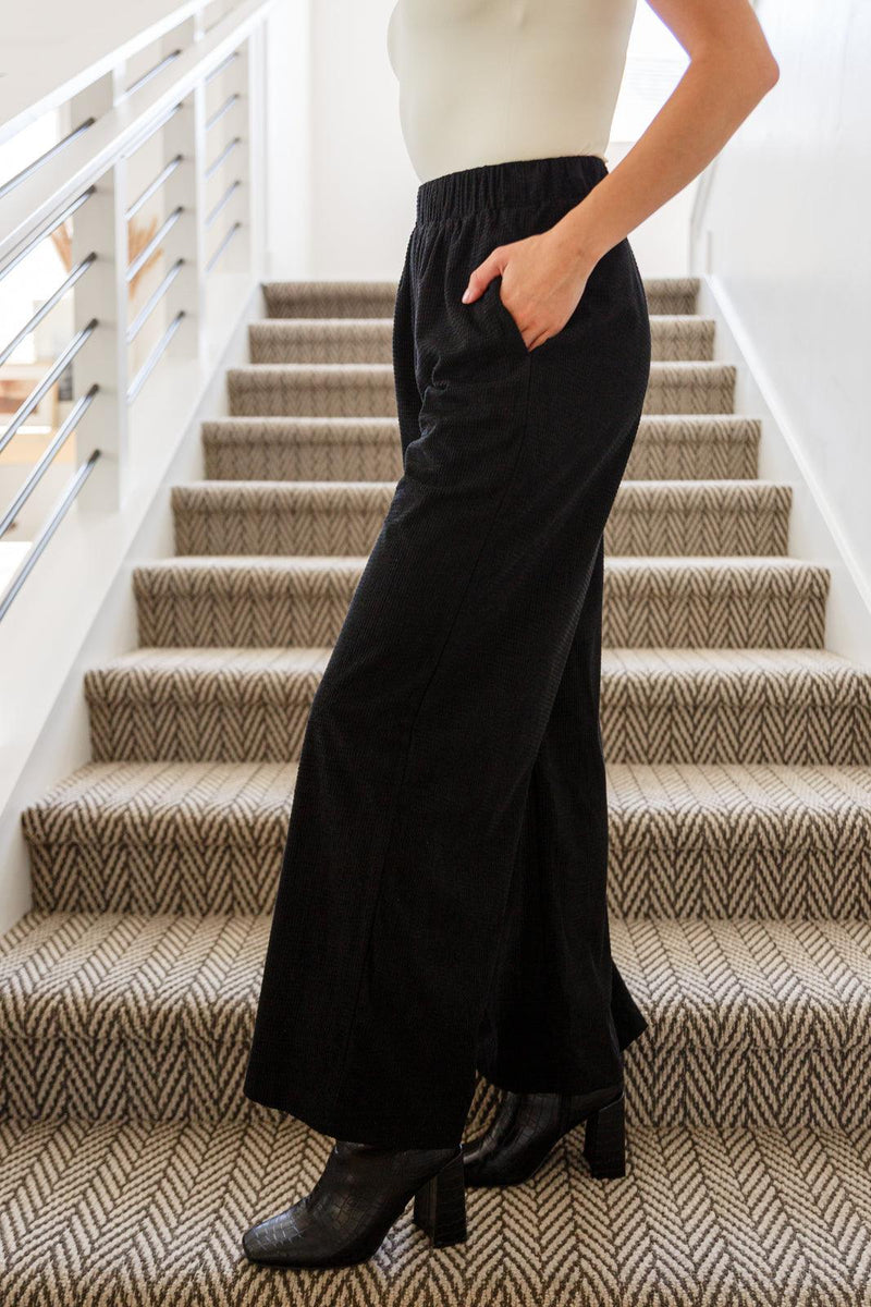 Come Rain or Shine Wide Leg Pants - Three Mad Hatters Mercantile 