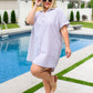 Cornelia Striped Shirt Dress Womens Dresses   
