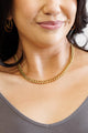 Curiously Cute Cuban Chain Necklace Accessories   