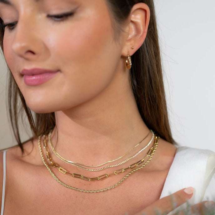 The Clara Chain Necklaces   