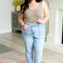 Cooper High Rise Vintage Denim Jogger by Judy Blue