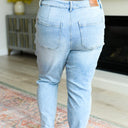 Cooper High Rise Vintage Denim Jogger by Judy Blue