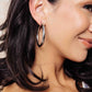 Day to Day Hoop Earrings Set in Silver Accessories   