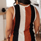 Decidedly Undecided Knit Striped Tank Womens Tops   