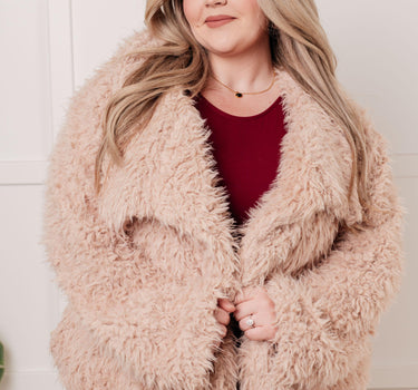 Disco Queen Faux Fur Coat