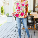 Do It Anyways Floral Top