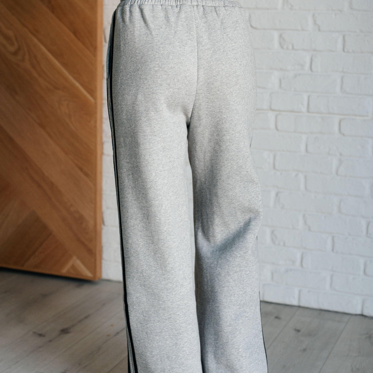 Don't Get Stuck Stripe Detail Sweatpants - Three Mad Hatters Mercantile 