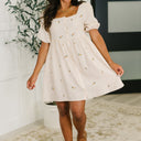 Dream a Little Dream Embroidered Dress
