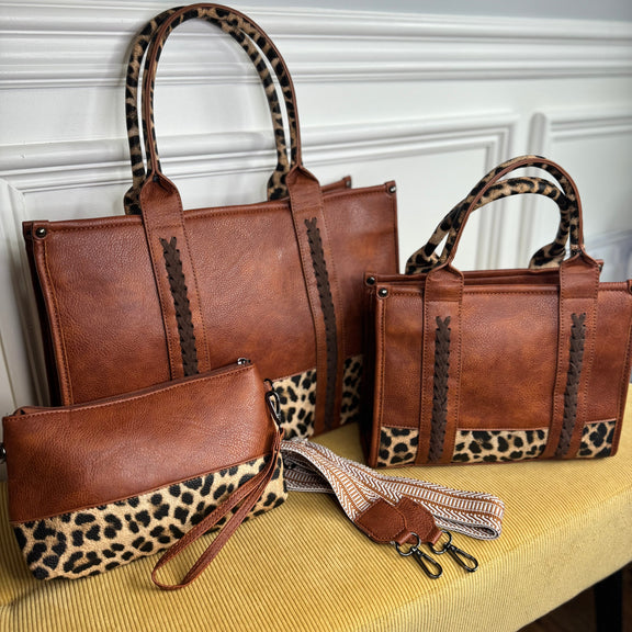 The Arizona Tote With Animal Print    