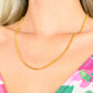 Eagerly Waiting Gold Plated Chain Necklace Accessories   