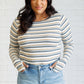 East Coast Breeze Striped Top Tops   