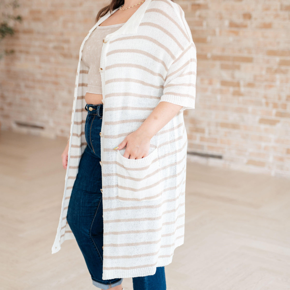 Easy Street Striped Dress - Three Mad Hatters Mercantile 