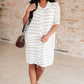 Easy Street Striped Dress Dresses   