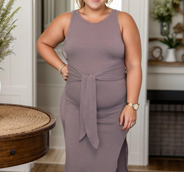 Embrace Your Beauty Mauve Dress