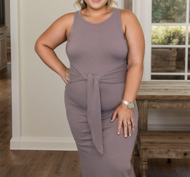 Embrace Your Beauty Mauve Dress