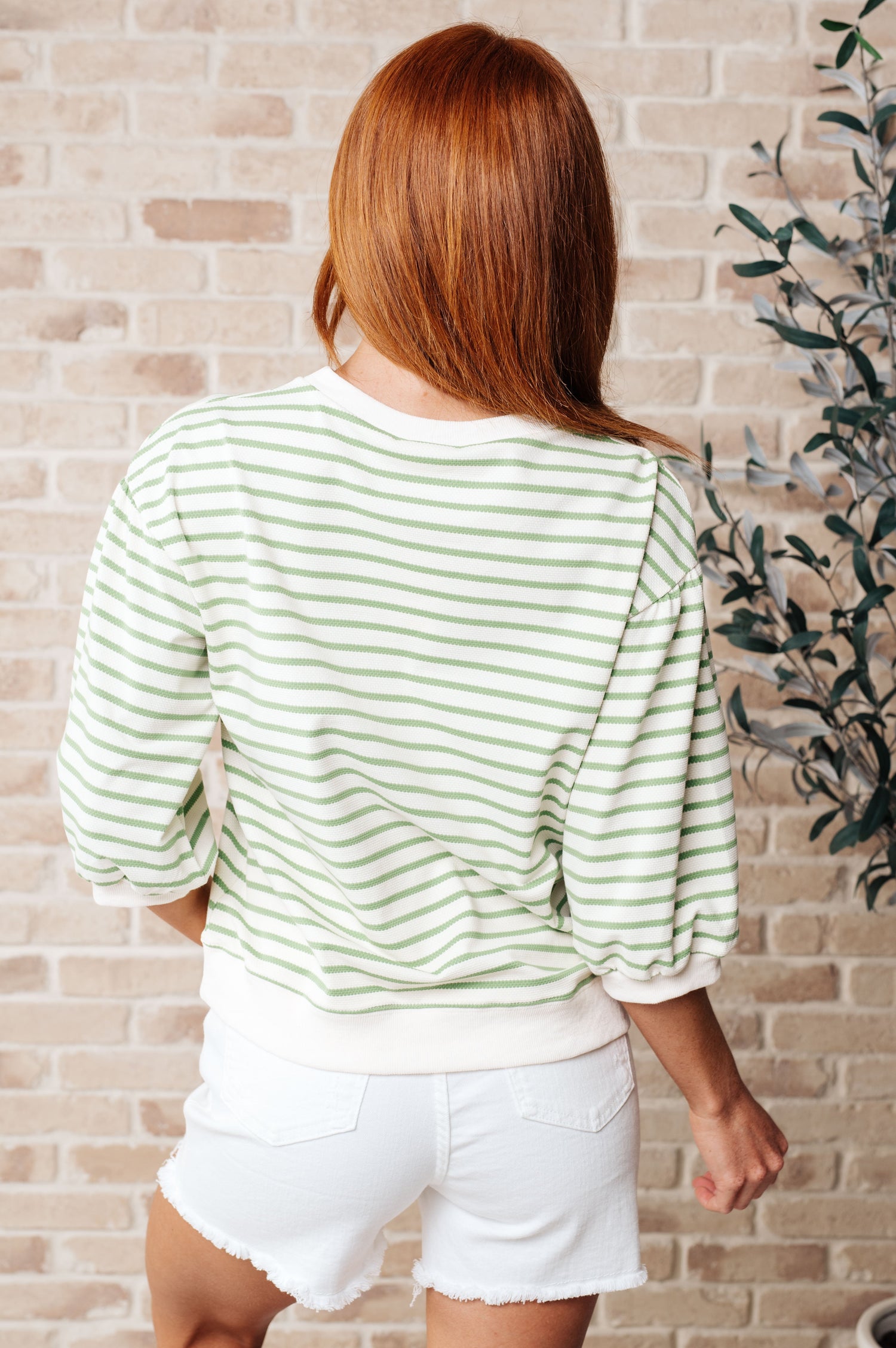 Enrichment Time Striped Top Womens Tops   