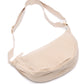 Essentially Everything Round Mini Crossbody Bag in Off White Accessories