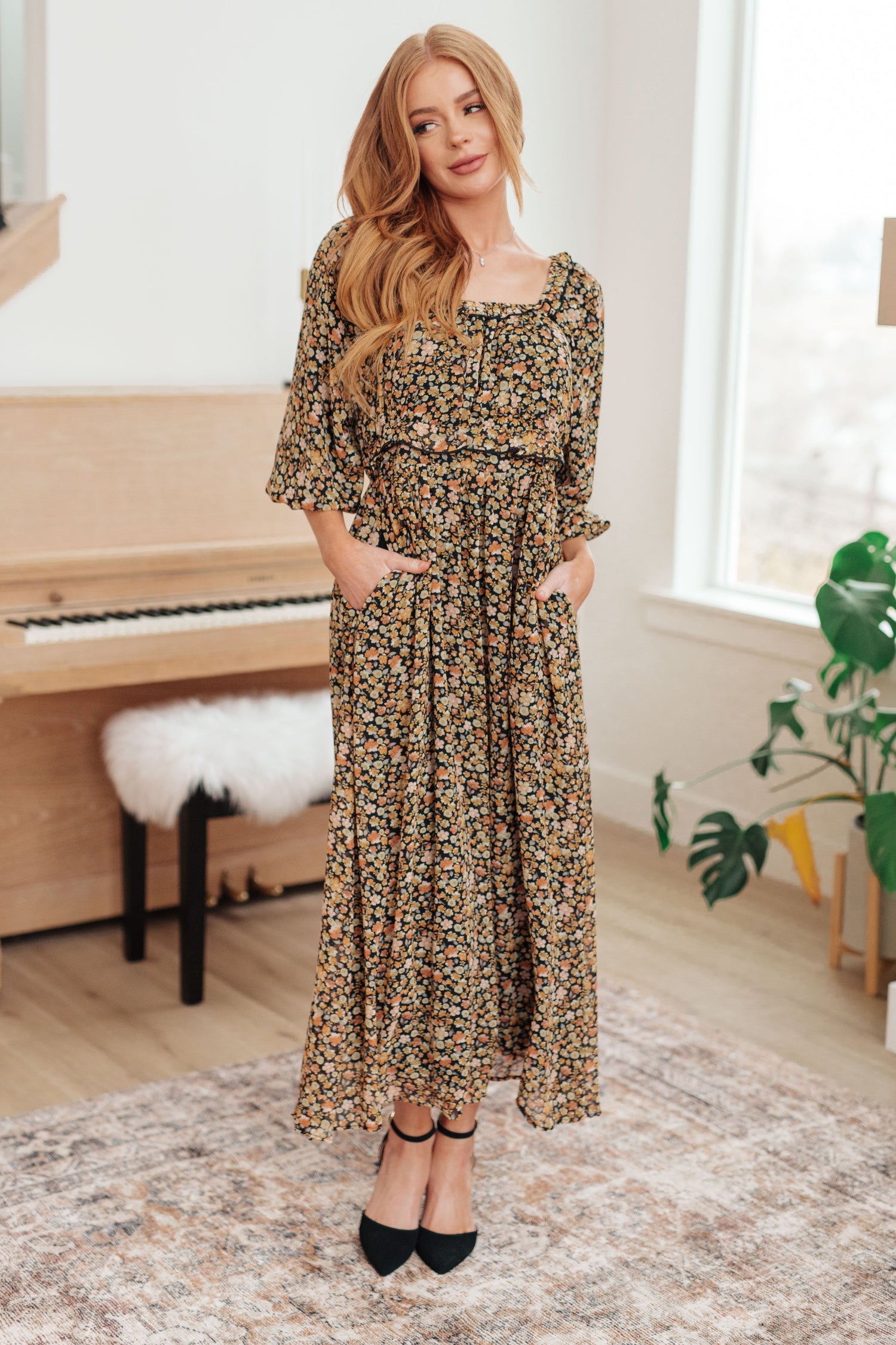 Ever So Briefly Floral Maxi Dress Dresses   