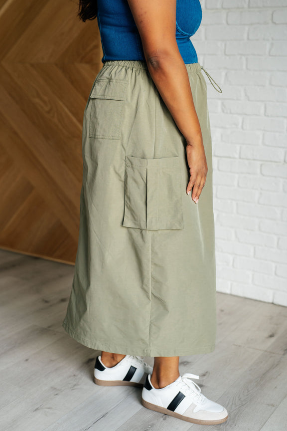 Explain It Away Cargo Skirt Bottoms   